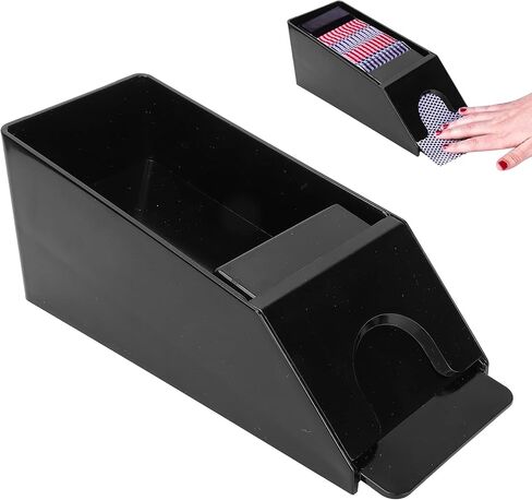 6-Deck Blackjack Dealing Shoe, Playing Card Dealer, Manual Playing Card Shuffler, Poker Playing Board Game Tool Accessory Great for Home & Tournament in Saudi Arabia