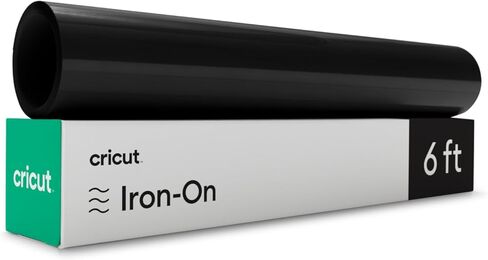 Cricut Everyday Iron On - 12" x 2ft - HTV Vinyl for T-Shirts - StrongBond Guarantee, Outlast 50+ Washes, Use with Cricut Explore Air 2/Maker, White in Saudi Arabia