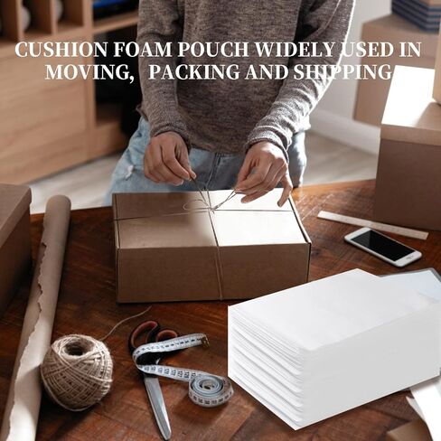 Moving supplies, 80pcs 16’’x22’’Cushion Foam Pouch for Moving, Packing, Transportation and Storage, Foam Pouches Incidental Fragile Stickers in Saudi Arabia