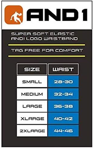 AND1 Men's Compression Leggings - 2 Pack Performance Compression Pants for Men Moisture Wicking Active Workout Tights (S-XL) in Saudi Arabia