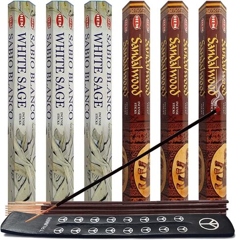 TRUMIRI Camphor & Frankincense Incense Sticks & Holder Bundle Variety Pack From Hem Trumiri Insense Inscents Insencents Insence in Saudi Arabia