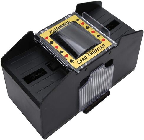 Garosa Playing Card Shuffler, Playing Card Shuffler Automatic Battery Powered Playing Card Shuffler Machine for 1 to 4 Decks Poker in Saudi Arabia