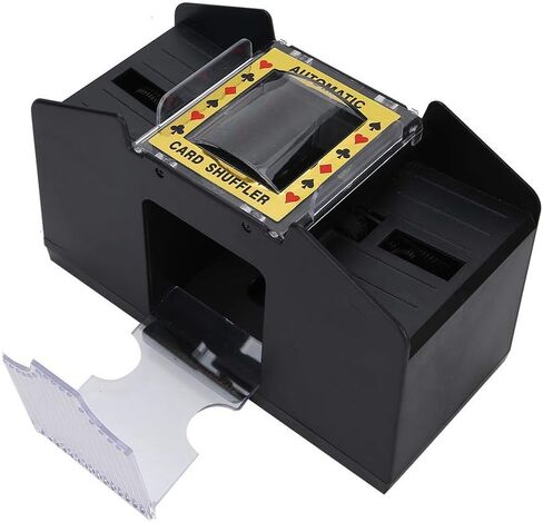 Garosa Playing Card Shuffler, Playing Card Shuffler Automatic Battery Powered Playing Card Shuffler Machine for 1 to 4 Decks Poker in Saudi Arabia