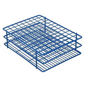 SP Bel-Art Poxygrid Test Tube Rack; For 10-13mm Tubes, 108 Places, Blue (F18753-0001)