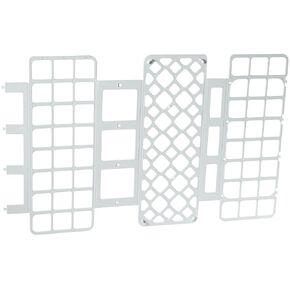 Globe Scientific 456803 Polypropylene Microcentrifuge Tube Rack, 30mm Tube, White, 24-Place