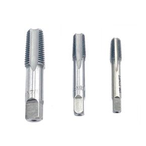 1/16",1/8",1/4" NPT Pipe Tap Set,3Pcs Carbon Steel Pipe Taps Cutting Tools Great for Various Mechanics DIY Thread Cutting and Cleaning