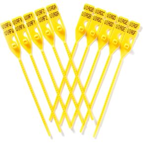 TamperTell - Tamper Evident Seals ( 3 Packs of 20 Seals = 60 Total Seals) Yellow