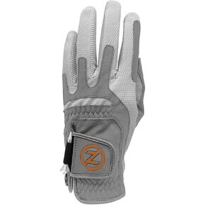 Zero Friction Men's Copper Flex Universal-Fit Golf Glove, Black, Left Hand