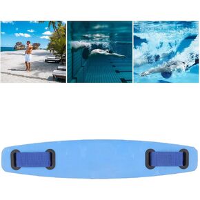 Swimming Floatation Belt, Swimming Buoyancy Belt Swimming Training Aid Floatation Foam Swimming Float Belt for Adults for Children for Safety(Blue)