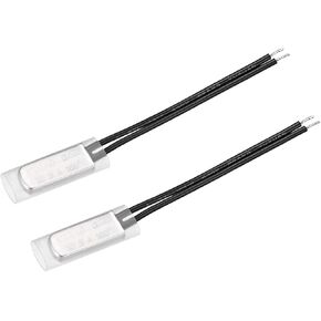 uxcell KSD9700 Thermostat, 160℃ Normally Close Temperature Switch Thermal Switch, N.C 5A Metal Temperature Controller 2pcs