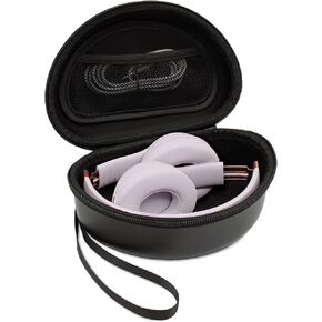 Hard Headphone Case for Beats Solo 4, Studio Pro, Solo 3, Studio 3, Solo 2,Over Ear Headphone Carrying Case with Storage Cable Bag Strap for Travel