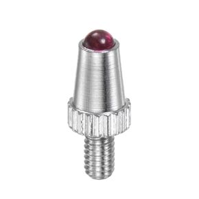 uxcell Contact Point for Dial Indicator Linear Gauge, 2.5mm Diameter Ball Tip M2.5 Thread 8mm Length