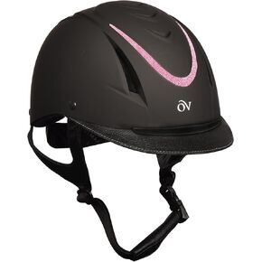 Ovation Z-6 Glitz 2.0 Helmet (Glitter Pink, M/L)