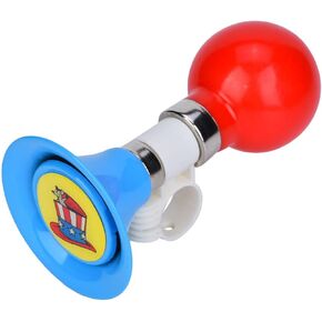 Bugle Horn, Retro Clown Horn, Bike Horn, Vintage Metal Twist Loudspeaker Siren Hooter Snail Air Horn for Vehicles Bicycles Golf Cart