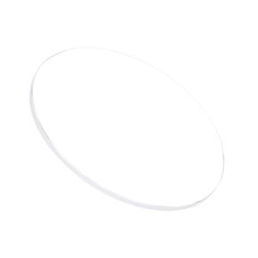 Watch Glass Crystal Lens, 28mm Diameter 0.8mm Thick, Round Flat Mineral Ultra-Clear Watch Glass Replacements - (Applications: for Watchmaker DIY Repairs)