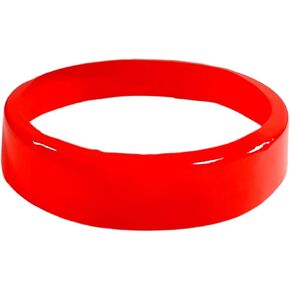 PACTOGO Blue Colored Shrink Bands - Fits Round Plastic Soup/Deli Containers Sizes 8-32 Ounces (Pack of 250)