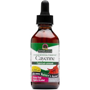 Nature's Answer Cayenne Pepper Tincture 2 Fluid Ounce | Natural Metabolism Booster | Supports Cardiovascular System | Supports Digestion & Circulation