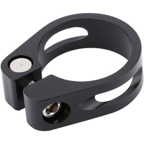 Bicycle Saddle Clamp, Bicycle Seat Adapter Seat Post Clamp Aluminum Alloy Seat Clamp Bicycle Saddle Attachment for MTB and Road Bike