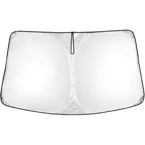 T TGBROS Windshield Sun Shade Custom Fit for 2016-2023 2024 Mazda CX9 CX-9 Accessories Foldable Sun Shield Reflective Polyester Sun Visor Cover Block Heat and Sun Protection