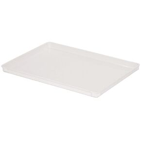 FSE Quantum 2026TRWT Tray, 20"W x 26"L x 1-1/2"H, White, Fiberglass, NSF, Made in The USA