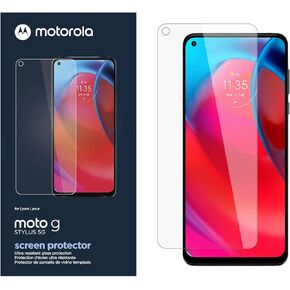 واقي شاشة Motorola Essentials Moto G Power 5G (2024) - زجاج مقسى قوي 9H، مضاد لبصمات الأصابع، مضاد للخدش، مضاد للتلطخ