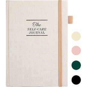 Self-Care Journal, Wellness & Daily Reflection Notebook – Gratitude Journal Guided Journal for Women – Self Care Planner, Mental Health Journal with Mood Tracker – A5 Size (Pink)