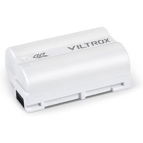 VILTROX EN-EL15C 2400mAh Rechargeable Camera Battery, Type-C 2.5Hrs Fast Charging Replacement Battery for Nikon Zf, Z8, Z7, Z7II, Z6, Z6II, Z5, D850, D810A, D780, D750, D610, D500, 1 Pack