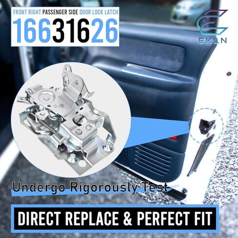 Door Lock Latch Assembly Front Left LH Diver Side Fit for Chevy Astro Blazer Kodiak LLV Medium Duty Truck Tahoe GMC C1500 C2500 C3500 K1500 K2500 K3500 Replacement OE# 16631627 16602475 940102 in Kuwait