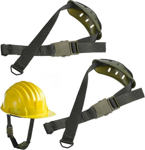 LEUNG 2Pcs Helmet Chin Strap Universal Hard Hat Chin Cup Strap Replacement with Elastic Band for Batting Helmet in Saudi Arabia