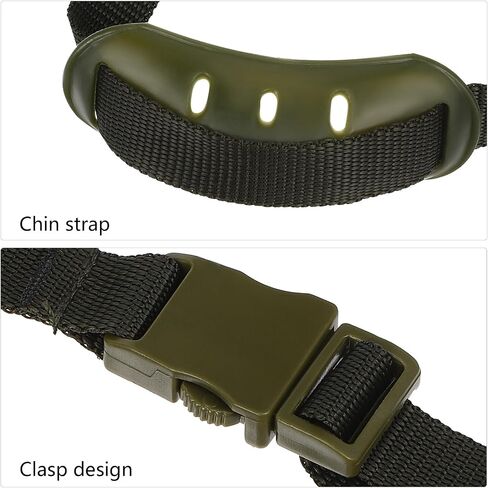 LEUNG 2Pcs Helmet Chin Strap Universal Hard Hat Chin Cup Strap Replacement with Elastic Band for Batting Helmet in Saudi Arabia
