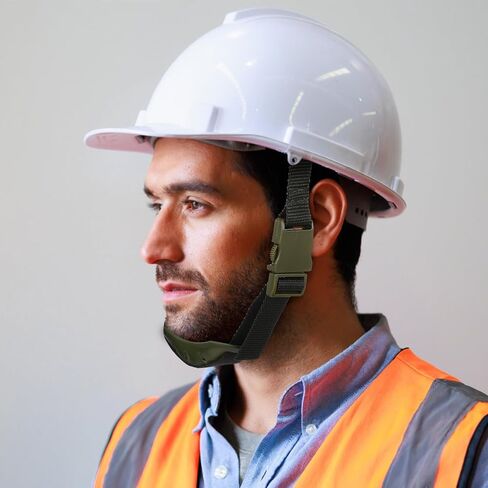 LEUNG 2Pcs Helmet Chin Strap Universal Hard Hat Chin Cup Strap Replacement with Elastic Band for Batting Helmet in Saudi Arabia