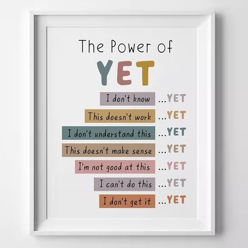 I Am Kind, I Am Brave, Affirmations Print For Kids, Boho Classroom Decor, Nursery Room Decor, Classroom Must Haves,Boys Girls Toddler Room Decor,No Framed (8x10 Inches) in Saudi Arabia