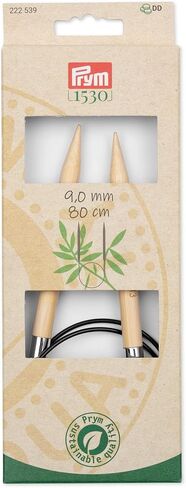 Prym 32" Circular Brass, 4.5mm Knitting Needles, Silver in Saudi Arabia