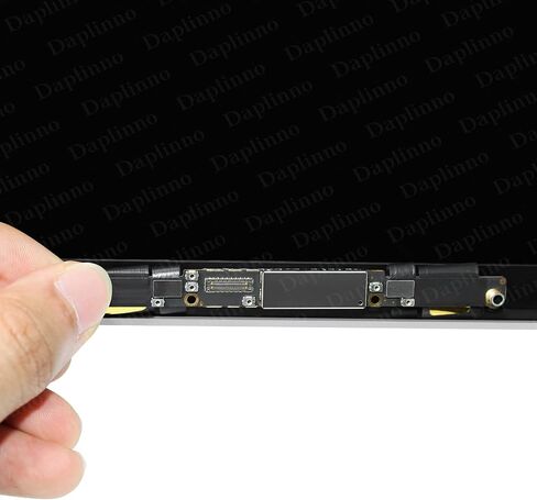 استبدال شاشة Daplinno مقاس 13 بوصة لجهاز MacBook Air M1 2020 A2337 EMC 3598 MGN93 MGND3 MGN73 MGNA3 MGNE3 شاشة LCD كاملة طقم تجميع علوي كامل (رمادي فضائي) in Saudi Arabia