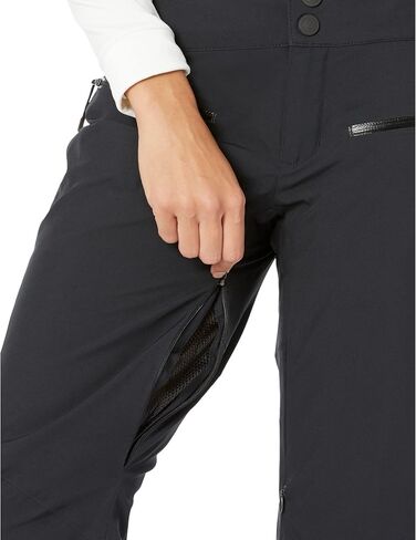 Obermeyer Bliss Pants for Women - Contoured and High Back Waistband, Cozy and Stylish Slim Fit Winter Pants Black 8 S in Saudi Arabia