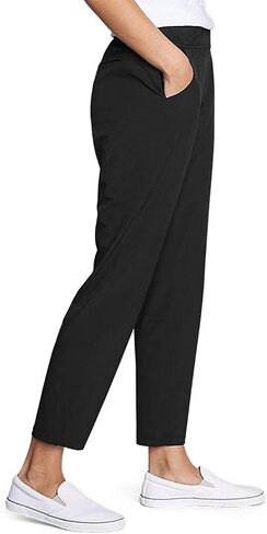 Eddie Bauer Women's Pants Size M Ladies' Departure Ankle Pant Black in Saudi Arabia