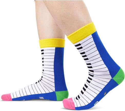 HAPPYPOP Cool Guitar Gifts for Men Unique, Funny Socks Guitar Lovers Gifts, Heavy Metal Gifts Music Gifts for Bass Guitar Players Teachers in Saudi Arabia