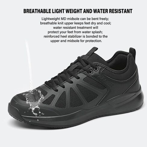 GEERX Alan Food Service Shoes Slip Resistant Shoes Men Nursing Kitchen Chef Shoes Non-Slip Work Safety Sneakers Zapatilla Trabajo Antideslizante in Saudi Arabia