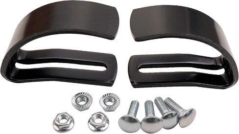 Snow Plow Skid Shoes Compatible with John Deere LA100 LA110 LA120 LA125 LA135 LA140 LA155 Tractor Replacement for GXH24690 GXH23070 M144968 (Set of 2) in Saudi Arabia