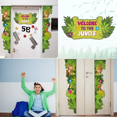 مجموعة ديكورات حدود باب Humyun Under The Sea لباب الفصل الدراسي، حواف لوحة الإعلانات، حدود ملونة بموضوع المحيط، ديكور الفصل الدراسي، لوحة إعلانات تعليمية للمحيط لديكور باب المنزل والمدرسة in Kuwait