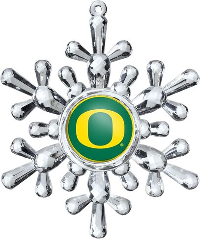 Boelter Brands NCAA Unisex NCAA Traditional Snowflake Ornament in Saudi Arabia