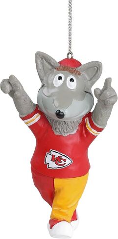 FOCO NFL Unisex-Adult NFL Team Logo Holiday Tree Mascot Ornament in Saudi Arabia