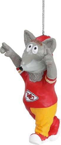 FOCO NFL Unisex-Adult NFL Team Logo Holiday Tree Mascot Ornament in Saudi Arabia