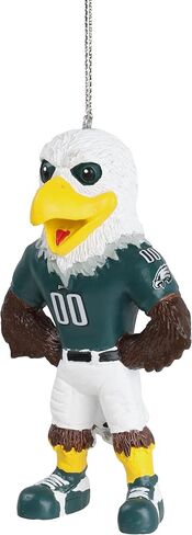 FOCO NFL Unisex-Adult NFL Team Logo Holiday Tree Mascot Ornament in Saudi Arabia