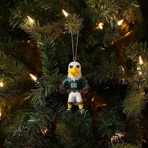 FOCO NFL Unisex-Adult NFL Team Logo Holiday Tree Mascot Ornament in Saudi Arabia