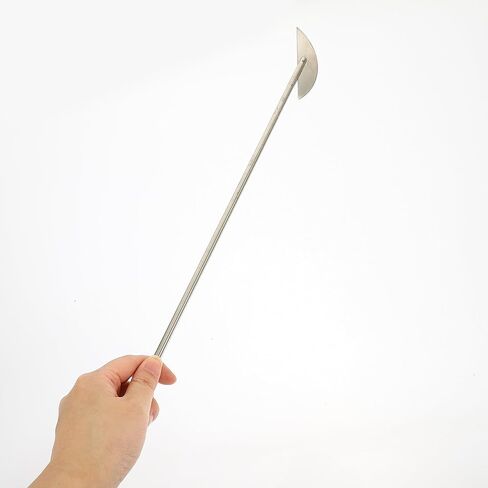 Metal Spatula Stainless Steel Overhead Stirrer Electric Stirring Rod Stir Sticks for Industry Agriculture Health Medicine Scientific Research Labs 30X4. 5X1CM Electric Whisk in Saudi Arabia