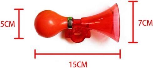 BESPORTBLE Bike Horn Loud Cute Creative Trumpet Handlebar Alarm Ring Cycling Bell Mountain Bike Road Bike Ring Horn Party Noise Maker for Boys and Girls 5pcs (Random Color) in Saudi Arabia