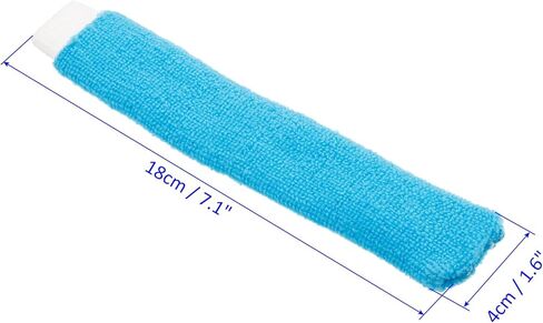 4 عبوات من مناشف كرة الريشة - مقبض مضرب تنس من النايلون المضاد للانزلاق، يمكن وضعها على مقبض كرة الريشة/التنس/الجولف (أزرق) in Kuwait