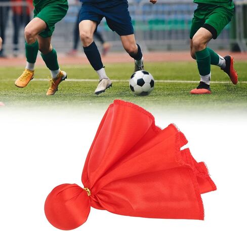 Football Penalty Flag, Football Challenge Flags, Portable Challenge Flag For Sports Game Parties, Referee Tossing Flag, Red in Saudi Arabia