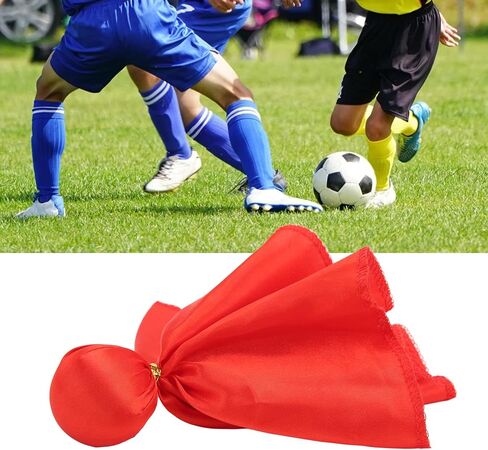 Football Penalty Flag, Football Challenge Flags, Portable Challenge Flag For Sports Game Parties, Referee Tossing Flag, Red in Saudi Arabia